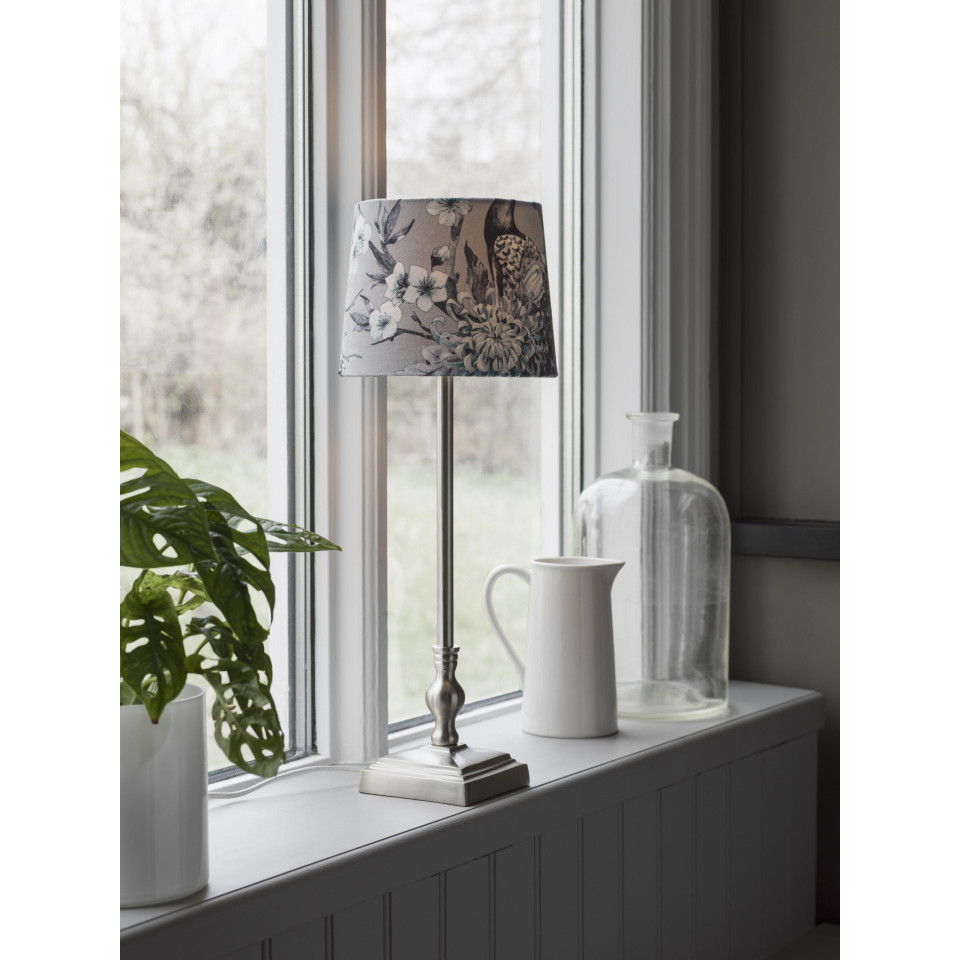 Lisa lamp base Matt chrome 45cm PR Home Lisa lamp base Matt chrome 45cm