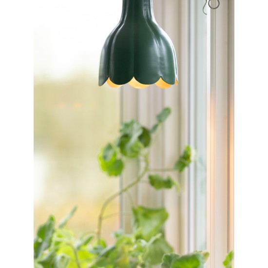 Tulippa Tak/Fönsterlampa Grön 17cm