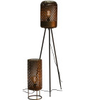 Zeny Golvlampa Guld/Svart 136cm