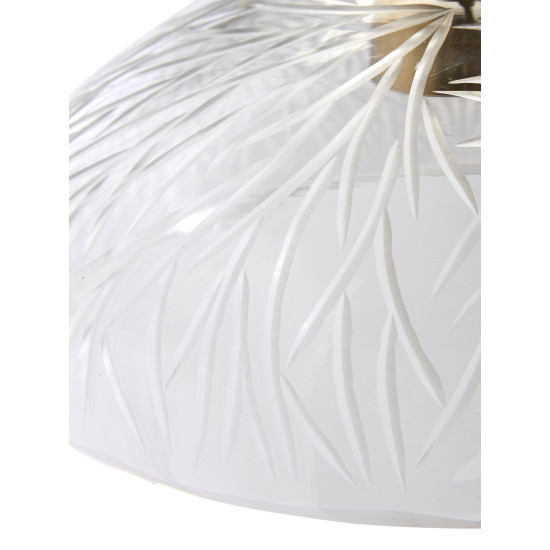 Maple Ceiling Light Clear 23cm  Maple Ceiling Light Clear 23cm