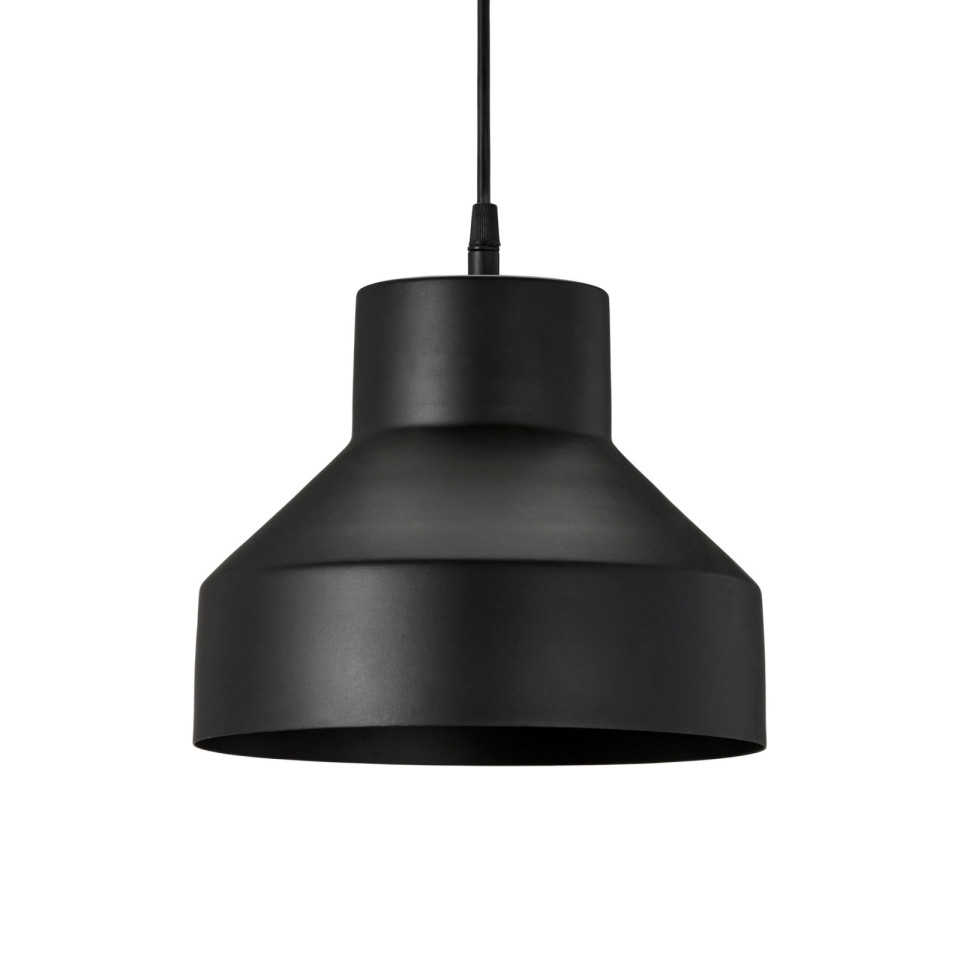 Solo taklampa svart 26 cm