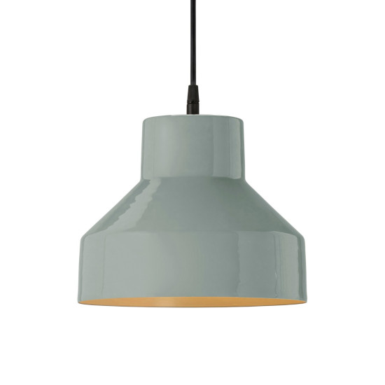 Solo taklampa grå 26 cm