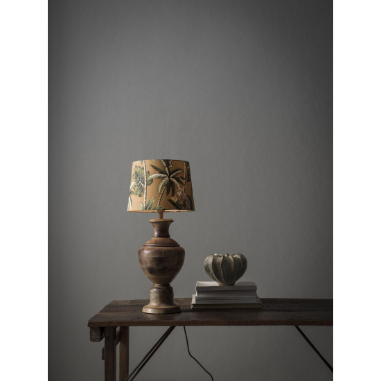 Alma Tablelamp Burn Brown 54cm Alma Tablelamp Burn Brown 54cm