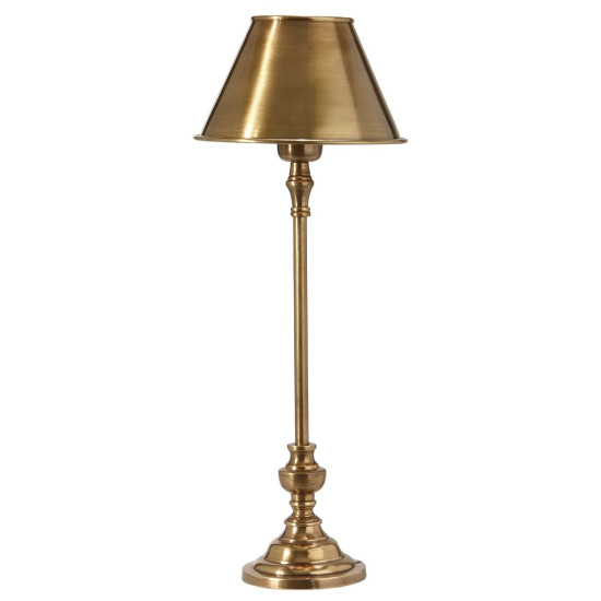 Andrea Kompletta Table Lamp 55cm Antique Brass