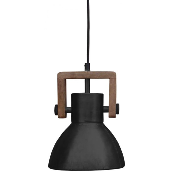 Ashby Single Taklampa Pale Black Zink 19cm Ashby Single Taklampa Pale Black Zink 19cm