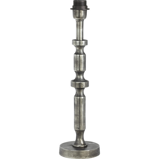 Balder Table Lamp Raw Silver  2 Sizes Balder Table Lamp Raw Silver  2 Sizes