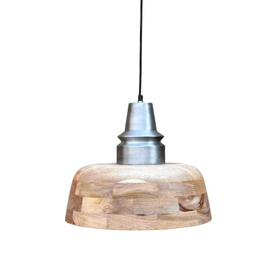 Burton Ceiling Light 40cm Silver