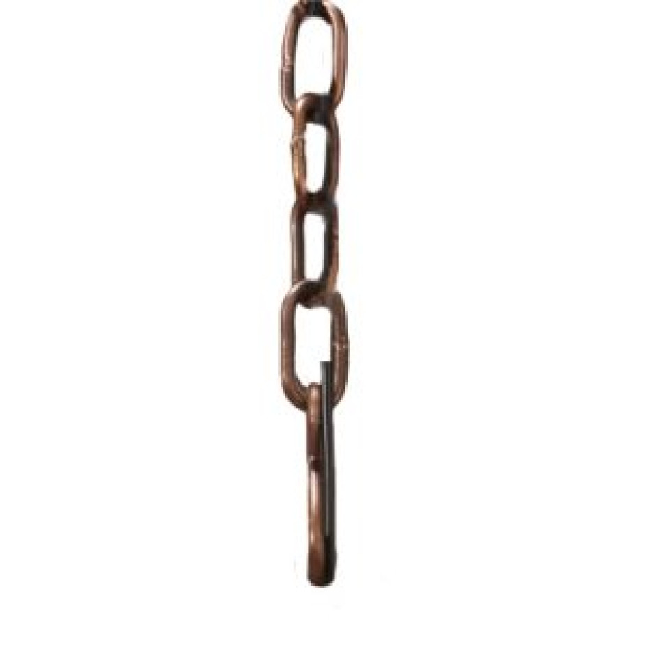 Chain w. hook Raw Copper 1m PR Home Chain w. hook Raw Copper 1m