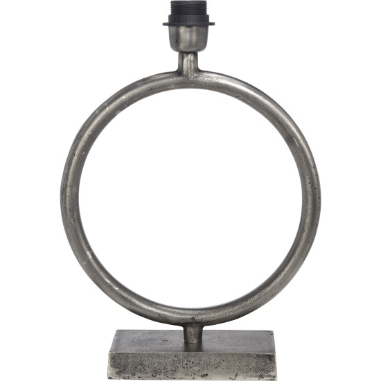 Circle Lampfot Råsilver -2 storlekar Circle Lampfot Råsilver -2 storlekar