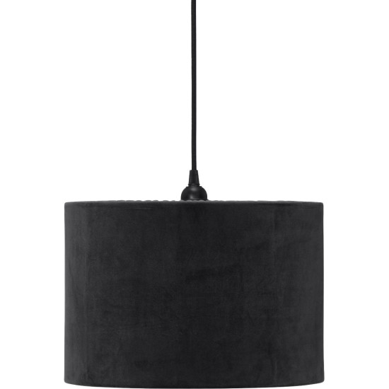 Classic Cylinder Sammet Svart 32 cm Classic Cylinder Sammet Svart 32 cm