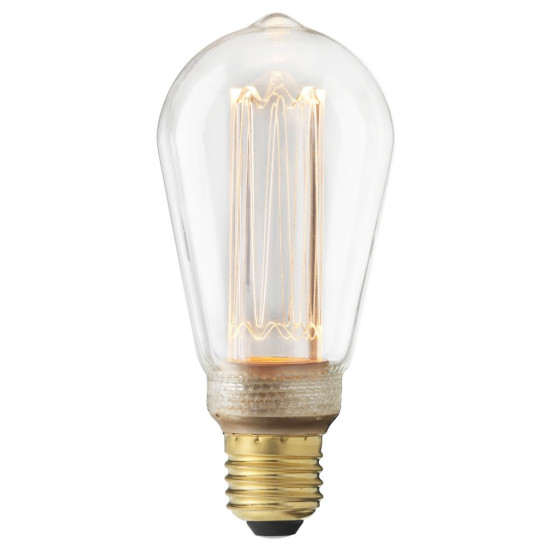 Future LED Light Bulb 64mm E27, 3.5W, Clear Future LED Light Bulb 64mm E27, 3.5W, Clear