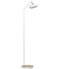 Geometri Golvlampa 135cm Vit/Guld Geometri Golvlampa 135cm Vit/Guld