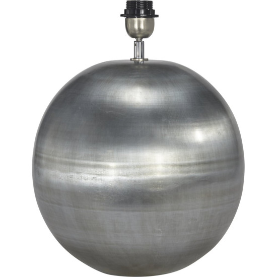 Globe Lampfot Pale Silver 2 storlekar Globe Lampfot Pale Silver 2 storlekar