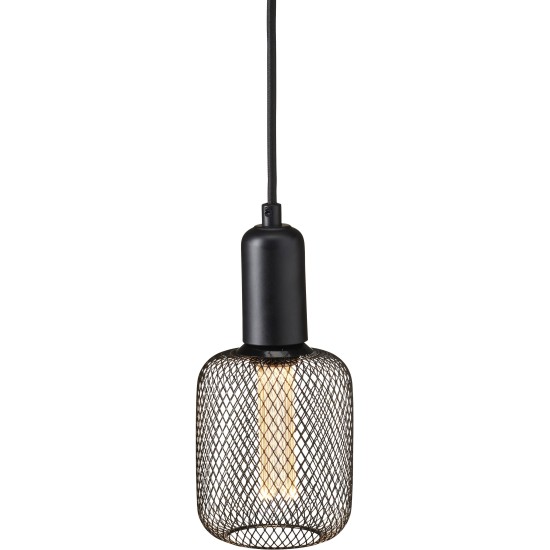 Grid Fönsterlampa Svart 10cm