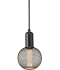 Grid Wall Lamp Black 12.5cm PR Home Grid Wall Lamp Black 12.5cm