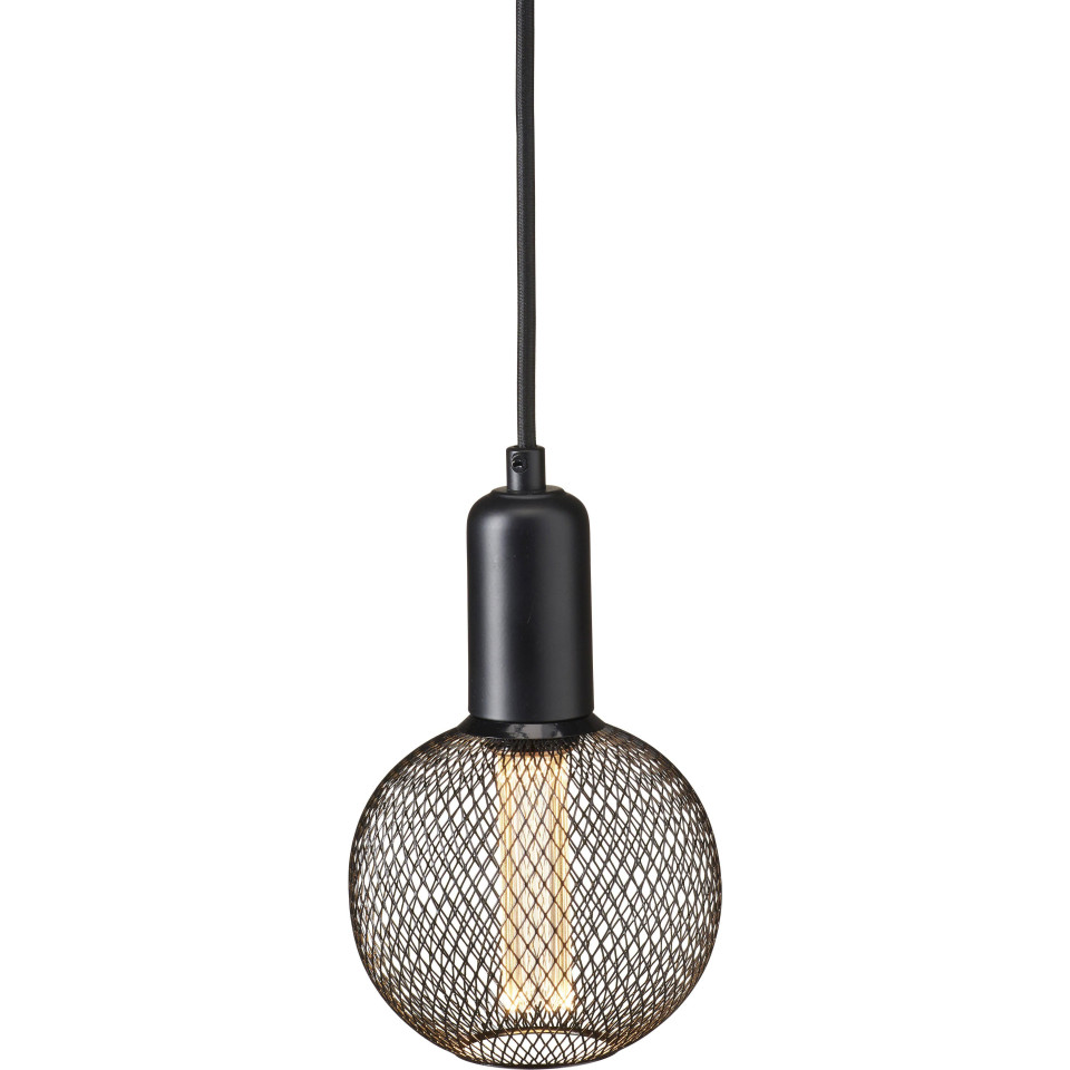 Grid Wall Lamp Black 12.5cm PR Home Grid Wall Lamp Black 12.5cm