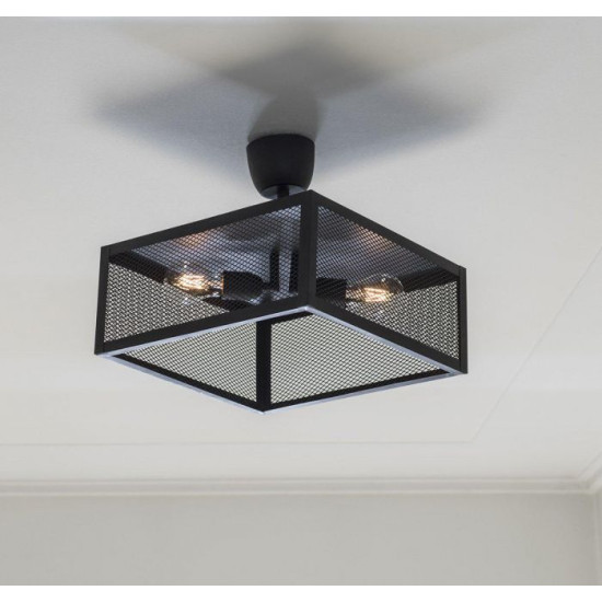 Grid Taklampa svart 27cm