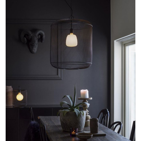 Grid Taklampa svart 52cm