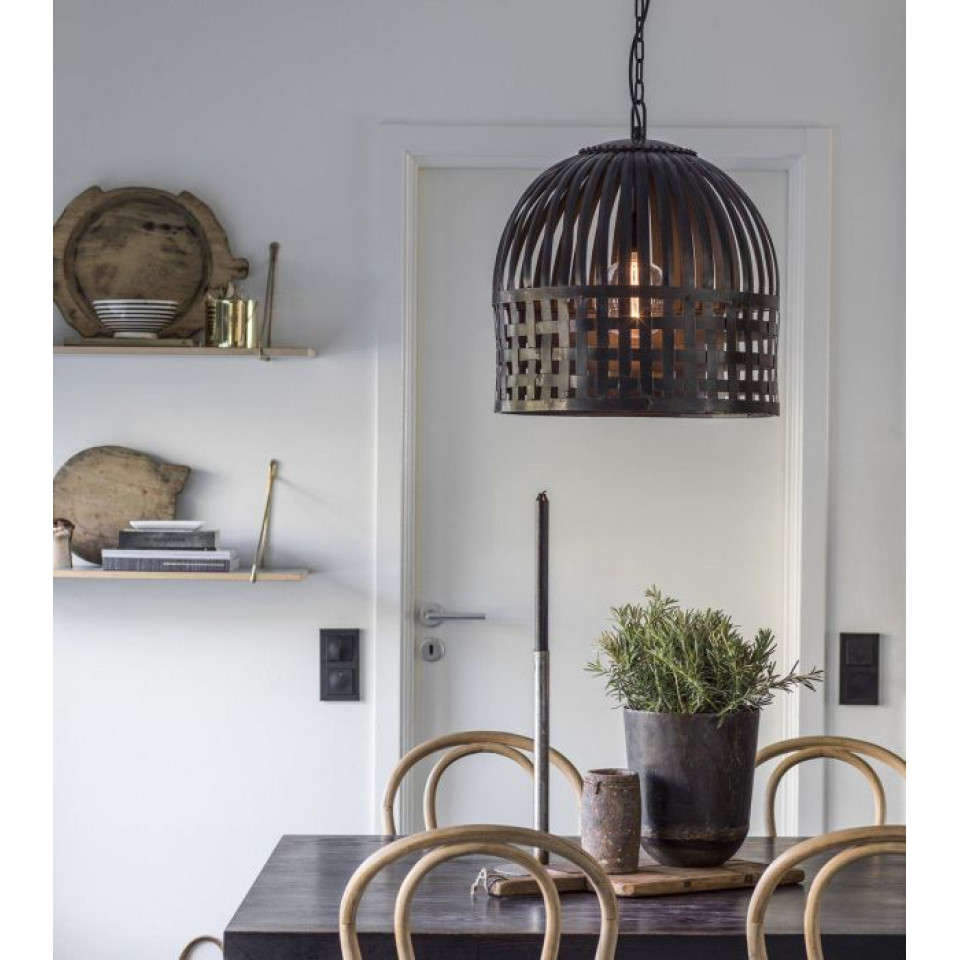 Sheffield ceiling lamp black 46cm PR Home Sheffield ceiling lamp black 46cm