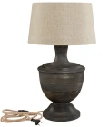 Capri Lampfot Trä 35cm
