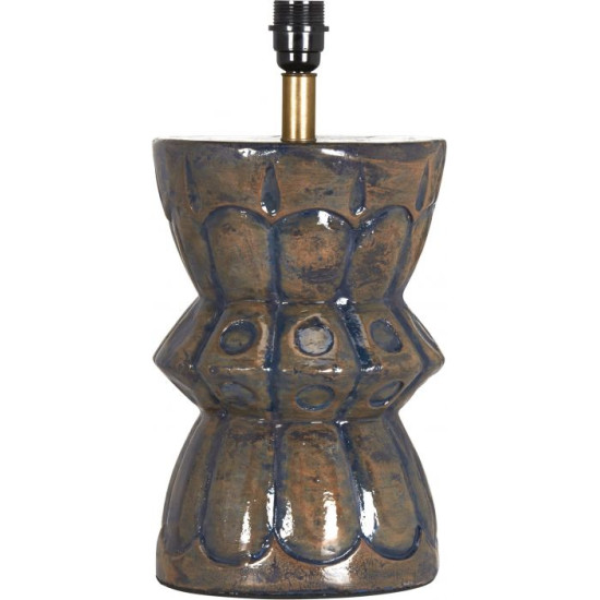 Larry table lamp blue/brown 46cm Larry table lamp blue/brown 46cm