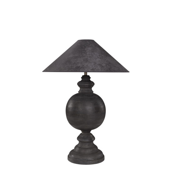 Lazio Lamp Foot Wood 25cm Lazio Lamp Foot Wood 25cm