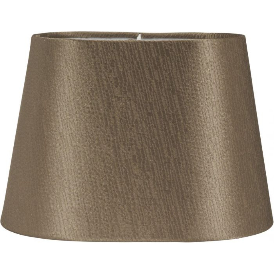 Omera Lampskärm sidenlook Glint nougat-3 storlekar Omera Lampskärm sidenlook Glint nougat-3 storlekar
