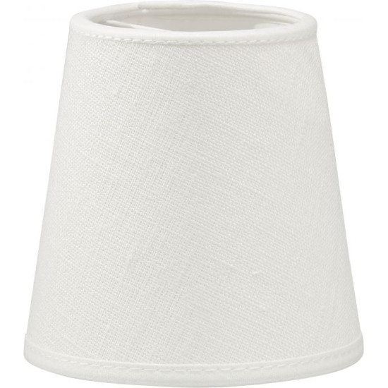 Queen Lampskärm Franza vit-2 storlekar Queen Lampskärm Franza vit-2 storlekar