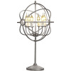 Rome tablelamp iron 81cm Rome tablelamp iron 81cm