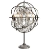 Rome bordslampa Järn/Chrystal 82cm