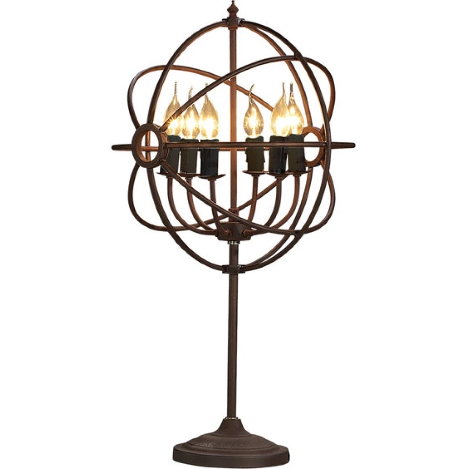 Rome Bordslampa rost 81cm