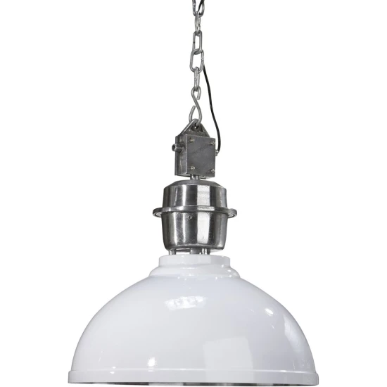 Manchester ceiling lamp white/silver 52cm