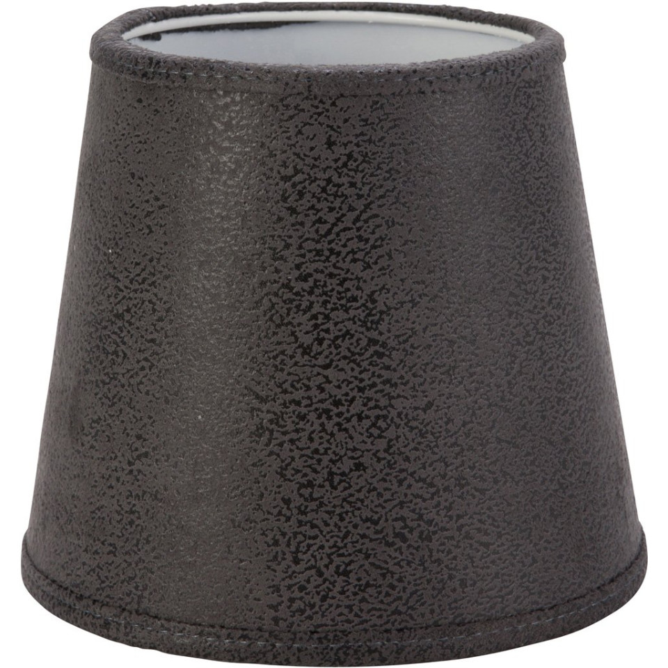 Mia L Lampskärm Läder Grå/Svart Mia L Lampskärm Läder Grå/Svart