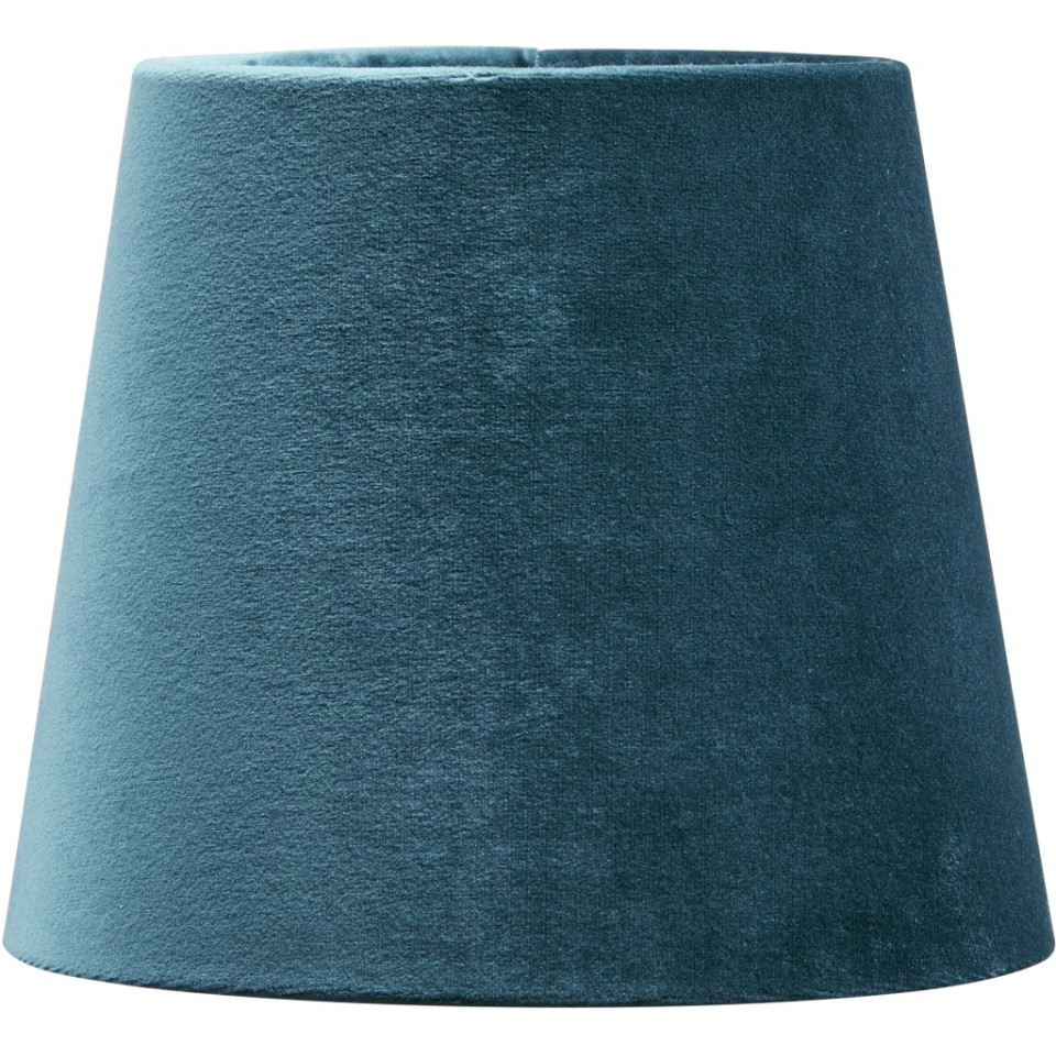 Mia L Lampskärm Sammet Turkos PR Home Mia L Lampskärm Sammet Turkos