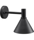Minitripp Vägglampa Svart Utomhus Lampa 30cm PR Home Minitripp Vägglampa Svart Utomhus Lampa 30cm