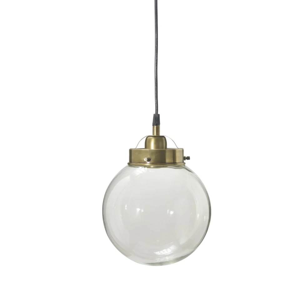 Normandy Ceiling Light Antique Brass 20cm