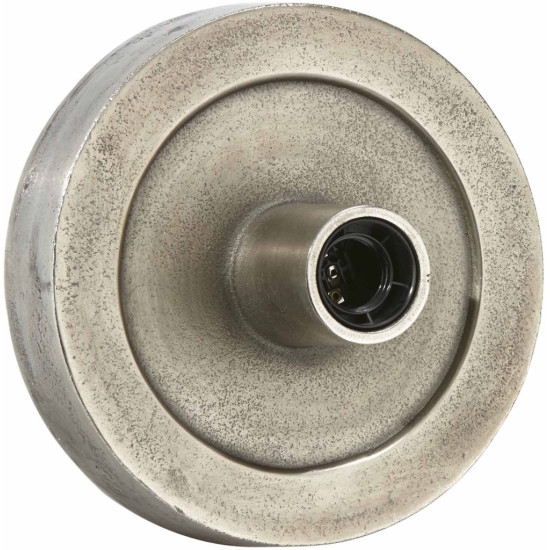 Point Ceiling/Wall Raw Silver  20cm