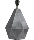 Trinity Table Lamp Antique Silver 39cm
