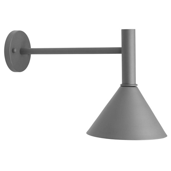 Tripp Vägglampa Grå Utomhus Lampa 50cm