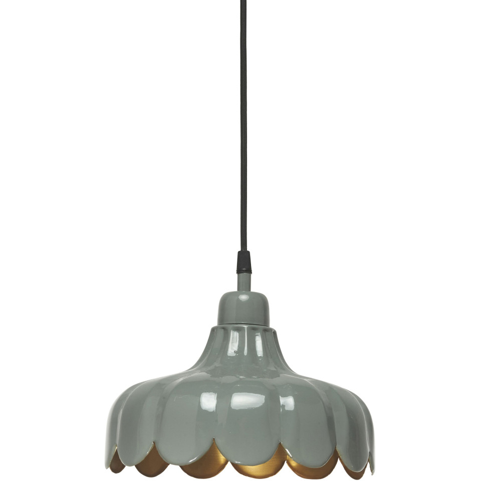Wells Taklampa/Fönsterlampa Grön 24cm Wells Taklampa/Fönsterlampa Grön 24cm