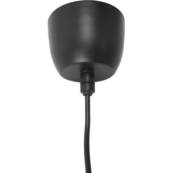 Rio Ceiling Lamp Black 28cm