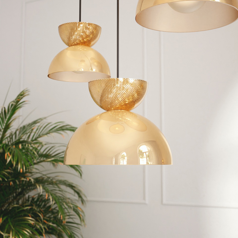 Charm hemisphere medium taklampa 30 cm