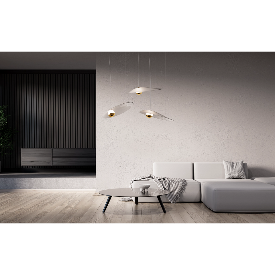 Oyster taklampa 50 cm