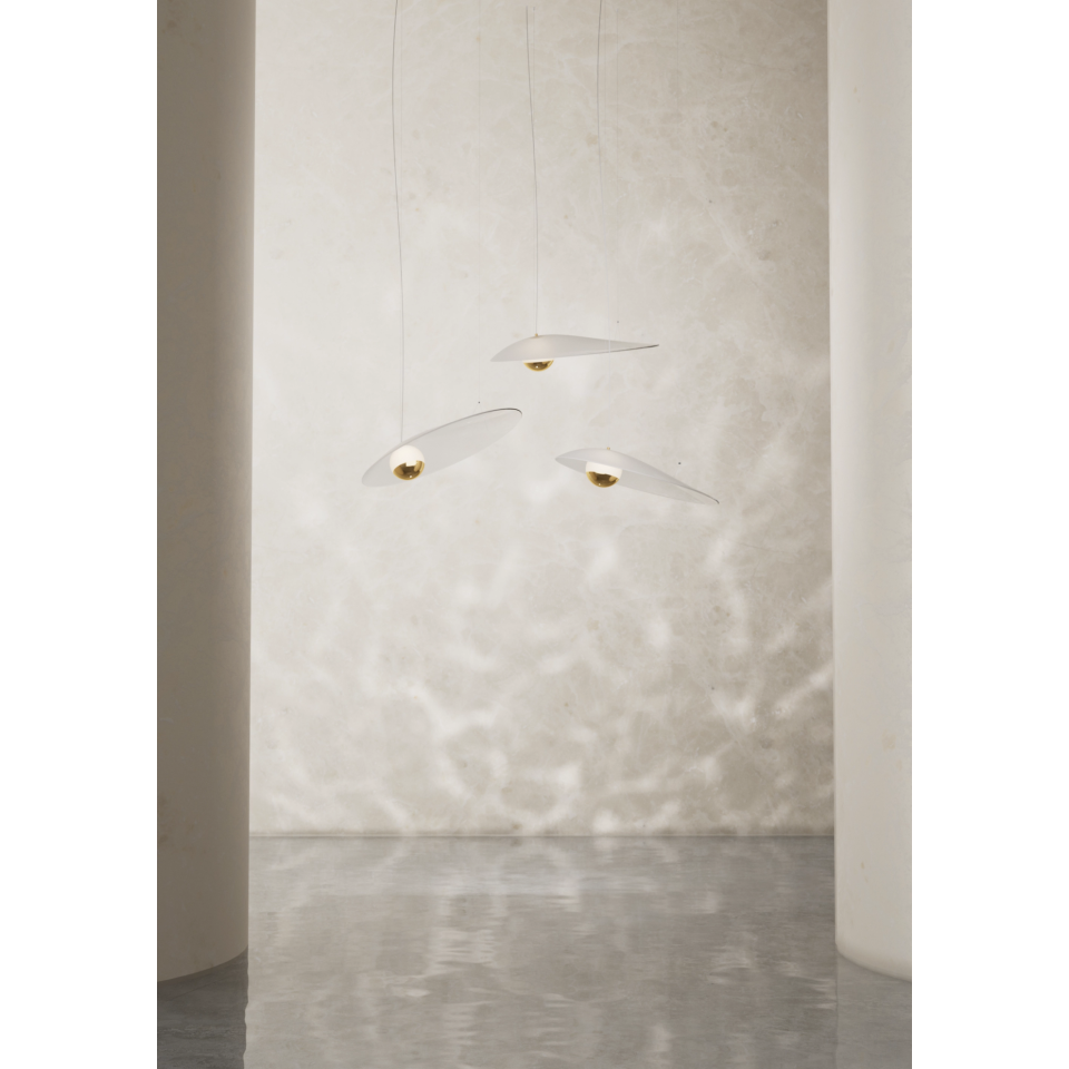 Oyster taklampa 50 cm