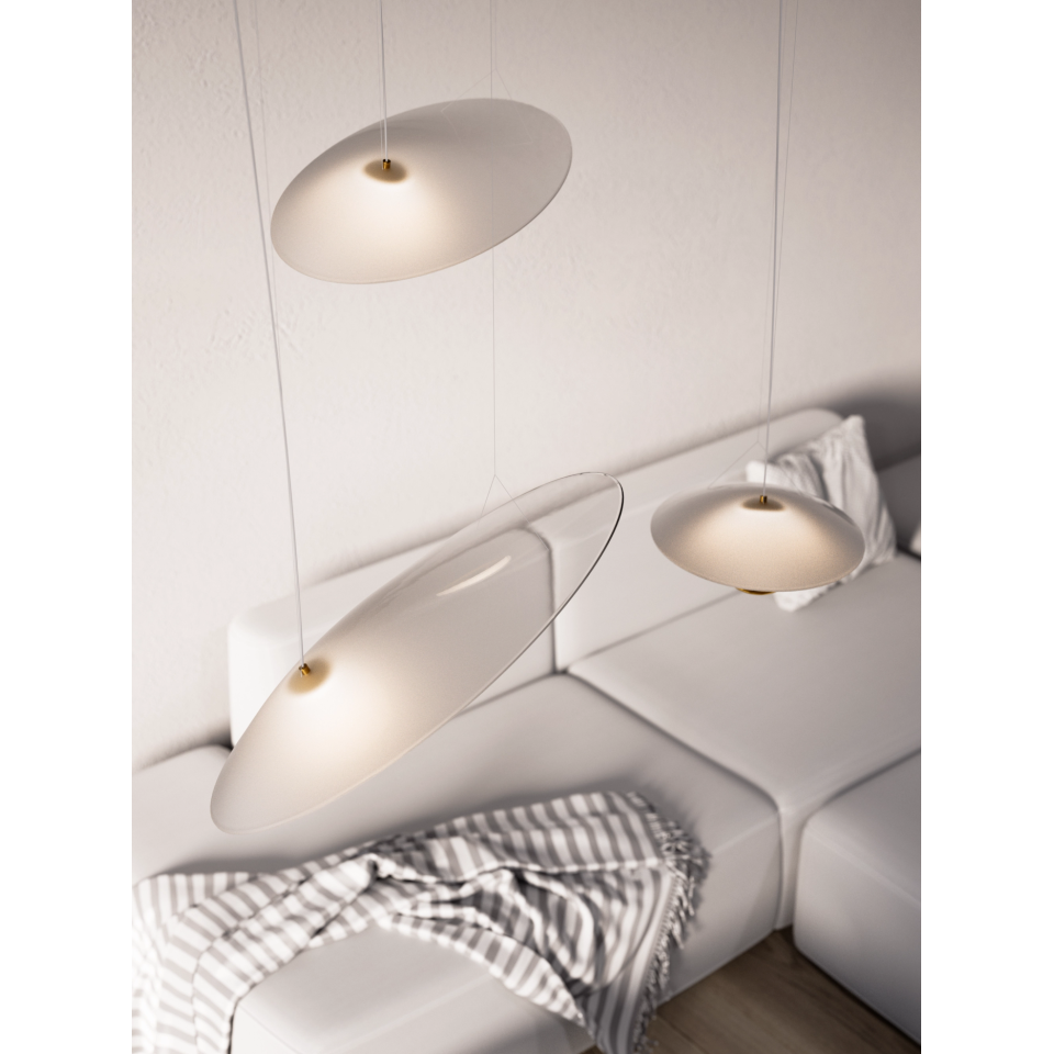 Oyster taklampa 50 cm