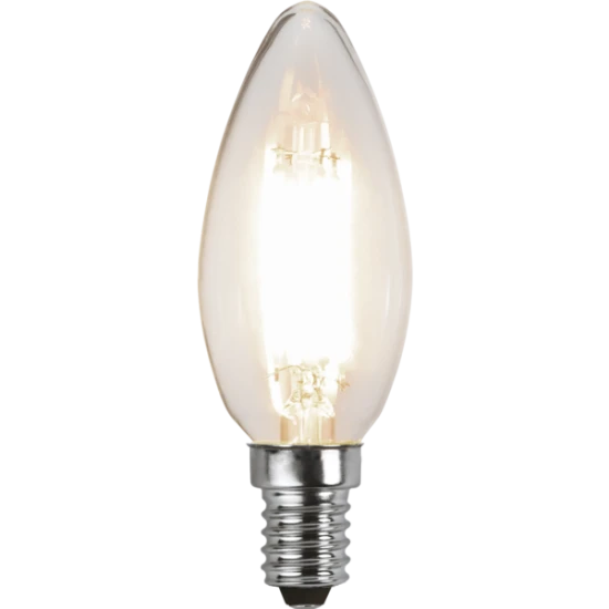 LED-Lampa E14 C35 Clear 3-step