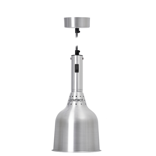 Värmelampa Classic 1223 Aluminium