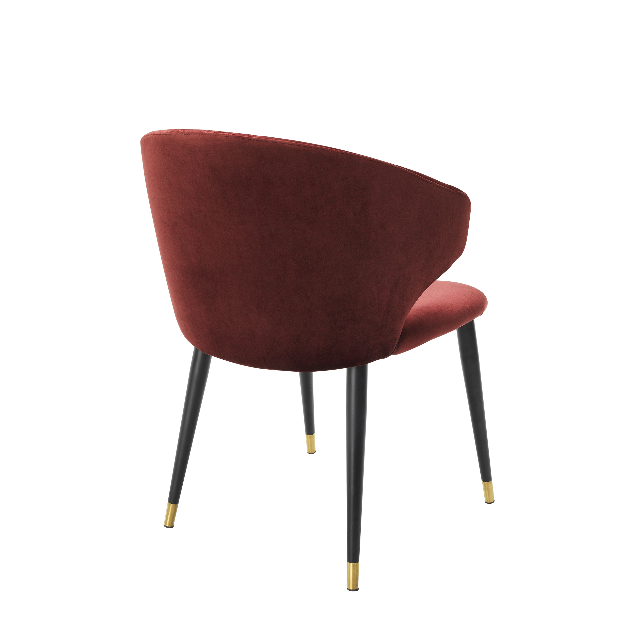 Volante Dining Chair With Arm Velvet 64 cm Volante Dining Chair With Arm Velvet 64 cm