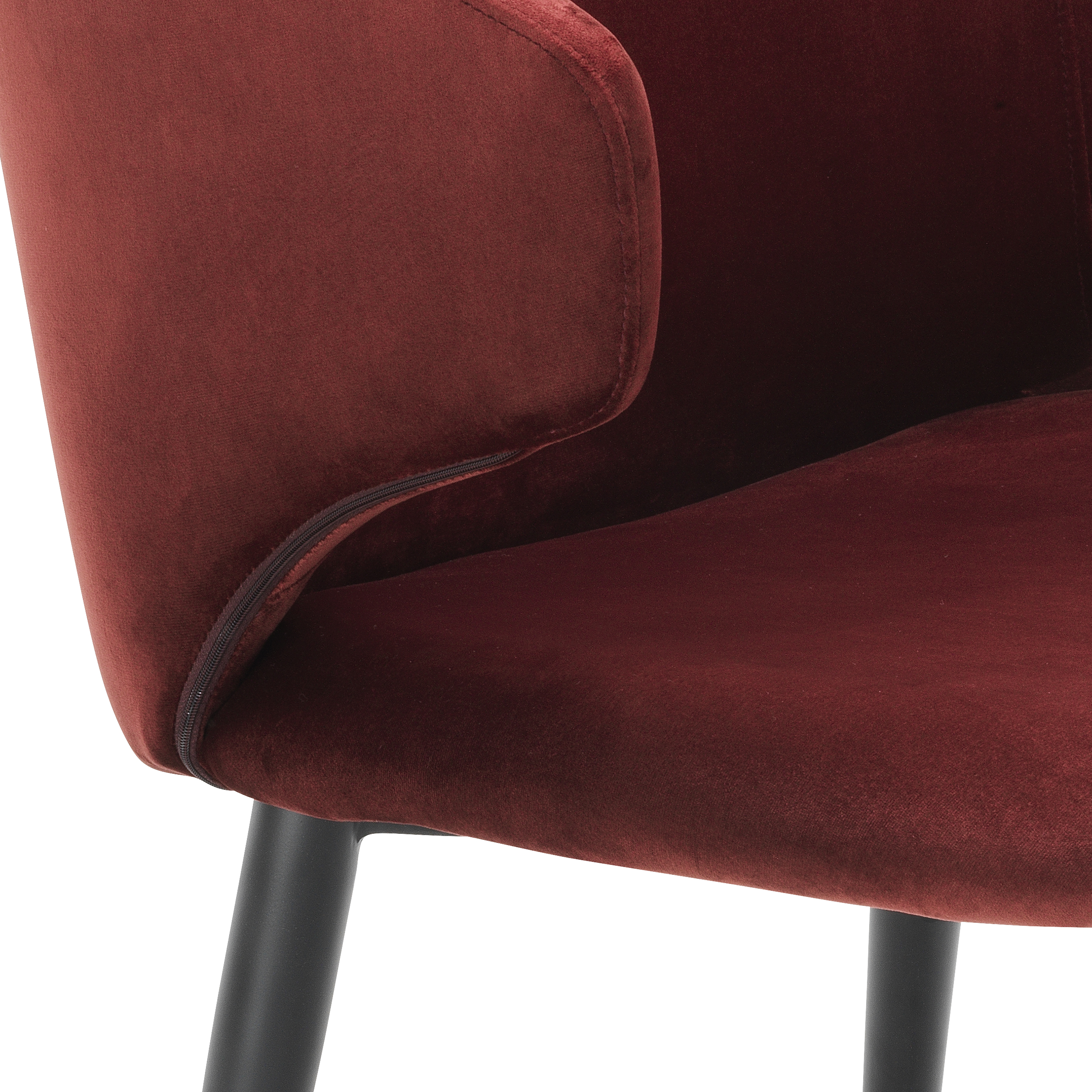 Volante Dining Chair With Arm Velvet 64 cm Volante Dining Chair With Arm Velvet 64 cm